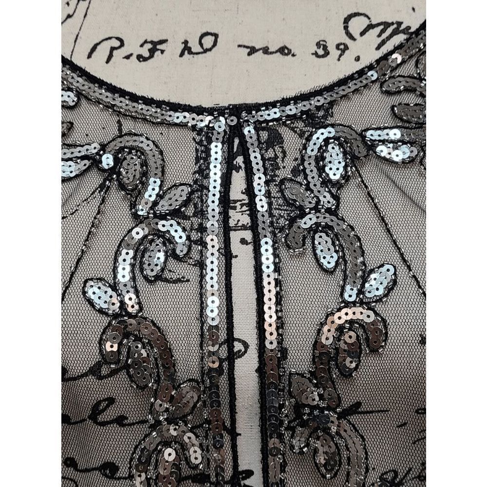 Sequin Mesh Evening Party Retro Flapper 1920s Sha… - image 6